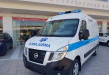 Nissan NV400: Δυναμικό παρών στην αγορά των ασθενοφόρων