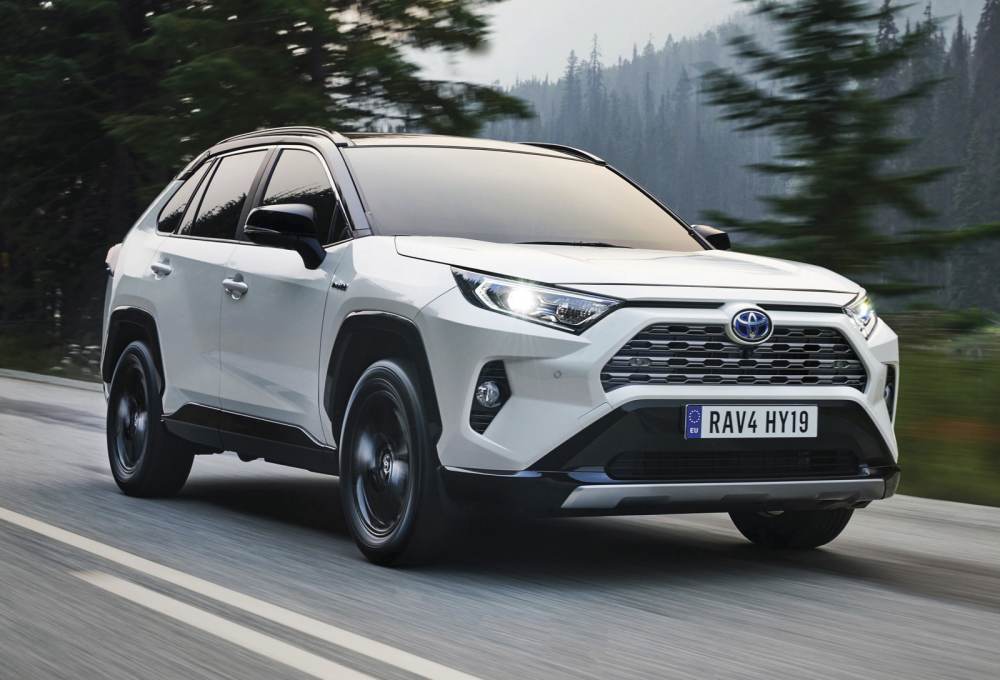 Toyota rav4 черный