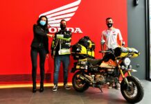 Ο γύρος του κόσμου με ένα Honda Monkey Z125 – O Sousa στην Ελλάδα