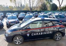 Nissan Leaf απέκτησε η Ιταλική Αστυνομία