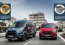 EuroNCAP: Διακρίσεις για τα Ford Transit