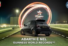 Η Abarth κατακτά ένα ρεκόρ Guinness