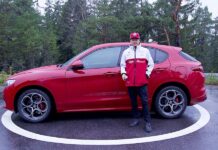 O Kimi Räikkönen επιλέγει τη Stelvio για τις καθημερινές του μετακινήσεις