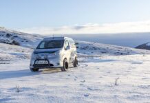 Ένα Nissan e-NV200 Winter Camper για τα… χιόνια