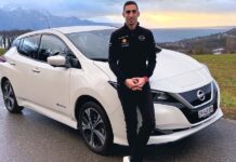 Με Nissan Leaf και εκτός πίστας ο Sébastien Buemi