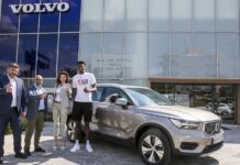 Με ποιον μπασκετμπολίστα συνεργάστηκε η Volvo Σαρακάκης