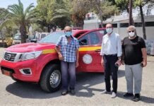 Πυροσβεστικό Nissan Navara στο Δήμο Ερμούπολης Σύρου