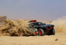 Εξαντλητικές δοκιμές του Audi RS Q e-tron στο Μαρόκο