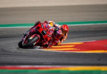 Πρωτιά για την Ducati Desmosedici GP 21 στο Grand Prix της Αραγονίας
