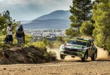 Διακρίσεις για την Skoda Fabia Rally2 evo στο Ράλλυ Ακρόπολις