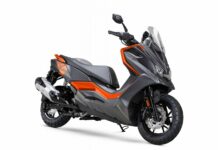Νέο Kymco DT X360 maxi scooter