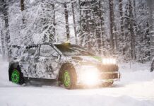Χειμερινές δοκιμές της νέας Skoda Fabia Rally2 evo στη Φινλανδία