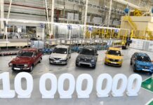 Η Dacia παρήγαγε το 10.000.000στο αυτοκίνητο της ιστορίας της!