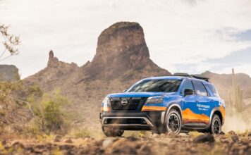 Το Nissan Pathfinder Rock Creek στο Rebelle Rally 2022