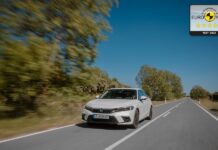 Euro NCAP: Πέντε αστέρια στο Honda Civic e:HEV