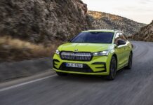 Skoda Enyaq RS iV με 300 ίππους και αυτονομία 500 χλμ.!