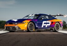 Μία Ford Mustang GT3 στο 24ωρο του Le Mans