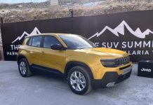 Το Jeep Avenger στην κορυφή του Παρνασσού
