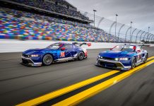 Πρεμιέρα για τις Ford Mustang GT3 και GT4 στη Daytona