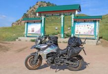 Στην κεντρική Σιβηρία η QJMOTOR SRT 800X