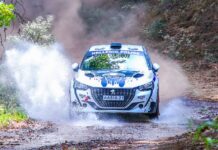 Στην 3η θέση της RC4 o Γιάννης Πλάγος με το Peugeot 208 Rally4