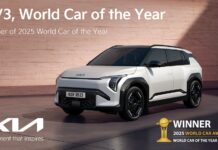 Το Kia EV3 είναι το Παγκόσμιο Αυτοκίνητο της Χρονιάς 2025