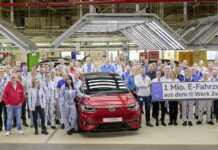 VW: 1 εκατ. ηλεκτρικά οχήματα έχουν κατασκευαστεί στο Zwickau