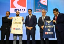 Η ΕΚΟ χρυσός χορηγός της Εθνικής Ομάδας Μπάσκετ Κύπρου