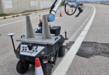 Σε ποιον αυτοκινητόδρομο οι λακκούβες επισκευάζονται από ρομπότ;