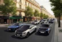Το DS N°8 είναι το επίσημο αυτοκίνητο της Paris Fashion Week!