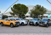 Τα Ford Ranger Plug-In Hybrid πλοηγοί στο ΡΕΜΑ Ιστορικό Ράλλυ Ακρόπολις