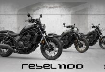 Νέες χρωματικές επιλογές για τη Honda CMX1100 Rebel