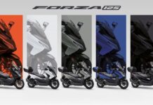 Με νέα χρώματα τα Honda Forza 125 και Forza 350