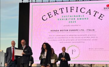 Σημαντική διάκριση για την Honda στην EICMA 2025