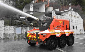 Hyundai: Δωρεά τεσσάρων μη επανδρωμένων ρομπότ πυρόσβεσης