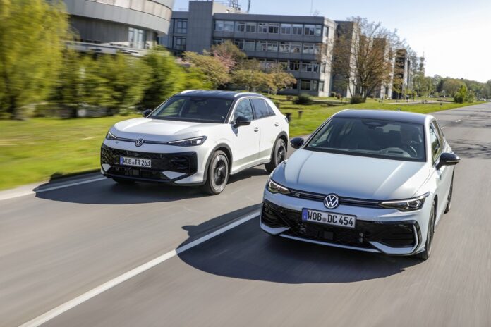 Volkswagen T-Roc and Golf