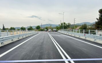 Ποια γέφυρα που είχε καταστραφεί από τον «Daniel» δόθηκε και πάλι στην κυκλοφορία;