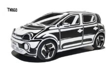 Το νέο Renault Twingo E-Tech Electric μεταμορφώνεται σε σκίτσο