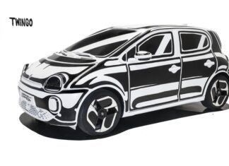 Το νέο Renault Twingo E-Tech Electric μεταμορφώνεται σε σκίτσο