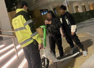 Πόσα χιλιόμετρα έδειξε το ραντάρ της Τροχαίας ότι κινείται ηλεκτρικό πατίνι;