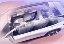 Η Skoda αποκαλύπτει τα πρώτα σκίτσα από το εσωτερικό του Peaq