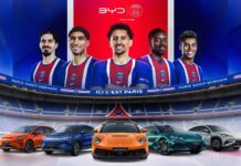 Ο Όμιλος BYD γίνεται επίσημος Automotive Partner της Paris Saint-Germain