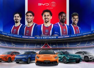 Ο Όμιλος BYD γίνεται επίσημος Automotive Partner της Paris Saint-Germain