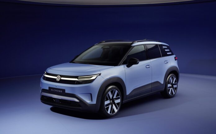 The all-new electric ID. Cross