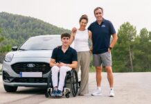 Ένα ειδικά τροποποιημένο Ford Puma ST για τον Marc Roma