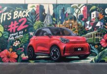 Το smart #2 βγαίνει στους δρόμους μέσα από τοιχογραφίες