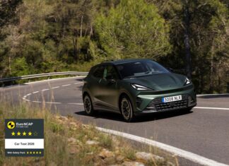 Κορυφαία βαθμολογία στο Cupra Raval από το Euro NCAP