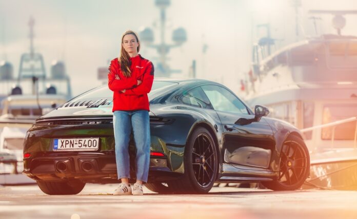 Maria Sakkari x Porsche 911 GTS