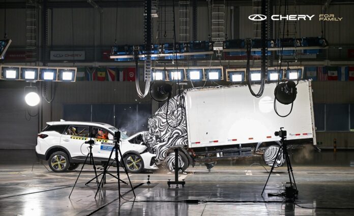 crash test Chery Tiggo 7